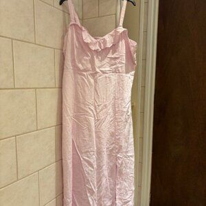 Pink Long Summer Dress Old Navy Size XXL